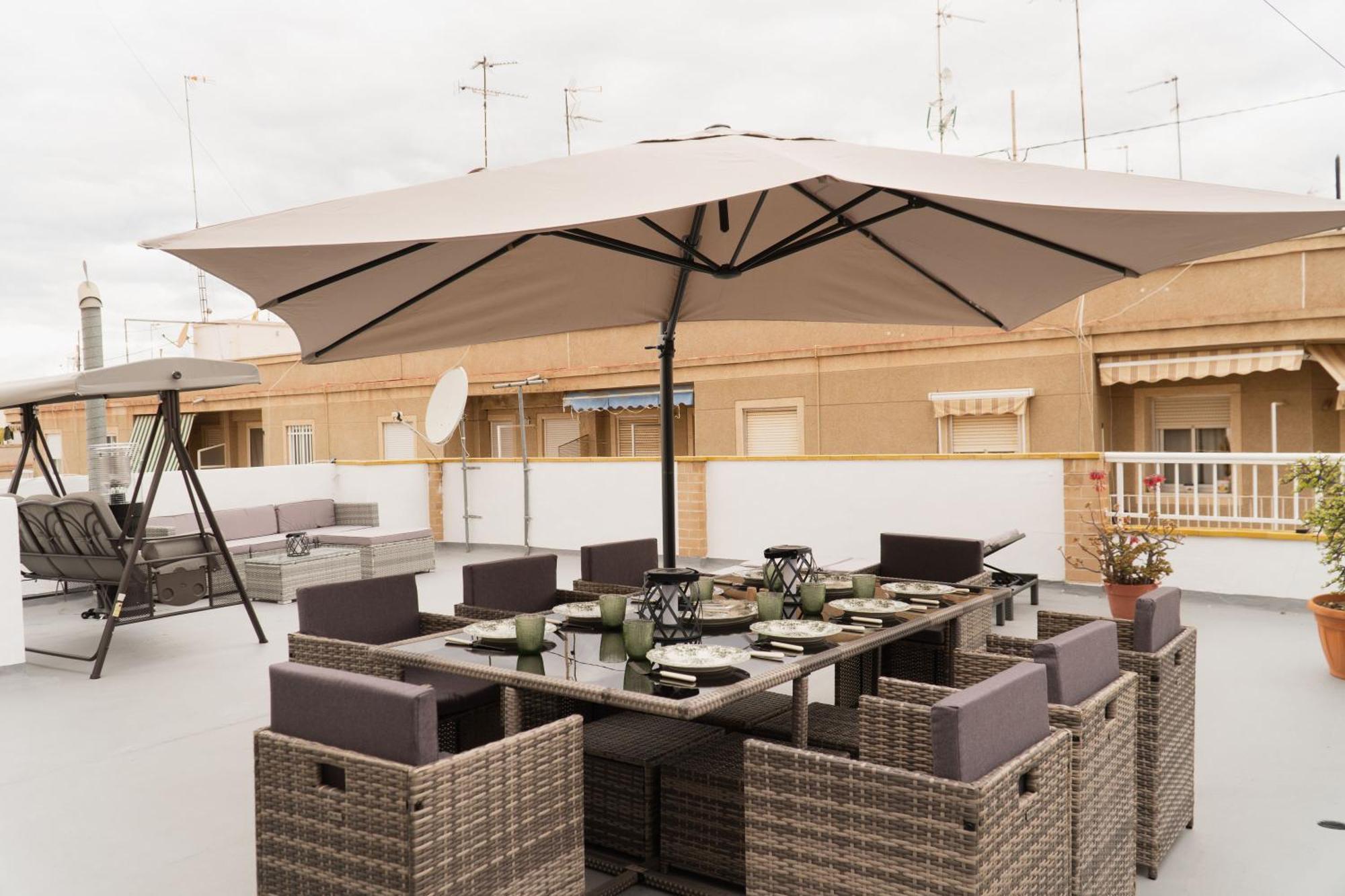 Parsami Suites Santa Pola Oda fotoğraf